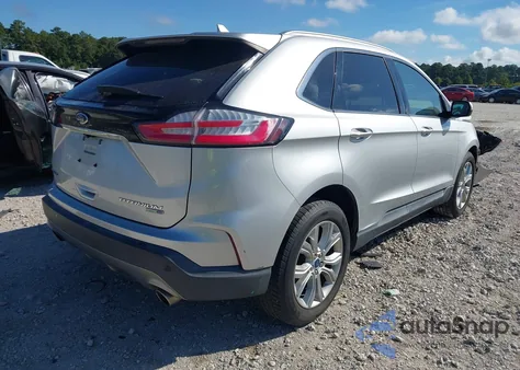 2019 Ford Edge Titanium from USA, damaged, VIN 2FMPK4K91KBB55150